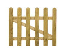 Port til stakittgjerde 100 x 80 cm